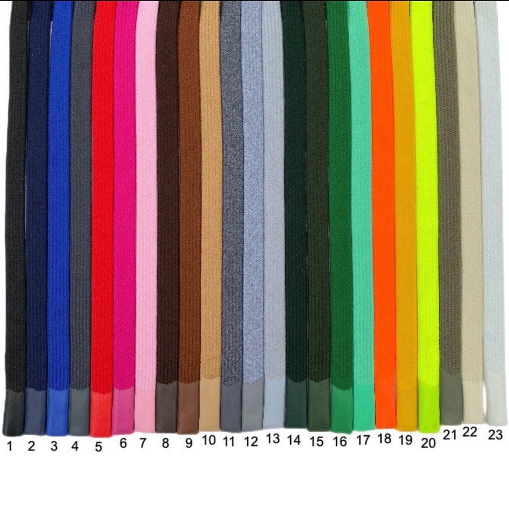 10mm Flat Cotton String For Hoodies Pants Laces Figs Scrubs Orange set of 4